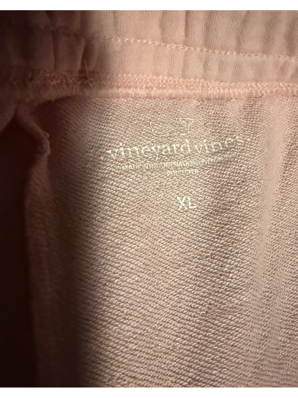 Vineyard Vines Light Pink Drawstring Athletic Shorts - Picture 2 of 5